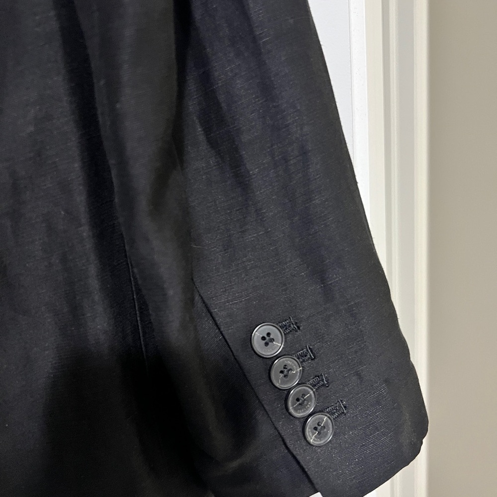 Babaton New Agency Linen Blazer M - Picture 10 of 11